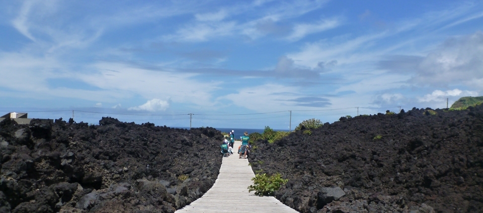 火山体験遊歩道